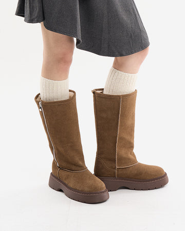 Abisko zip-up long ugg boots